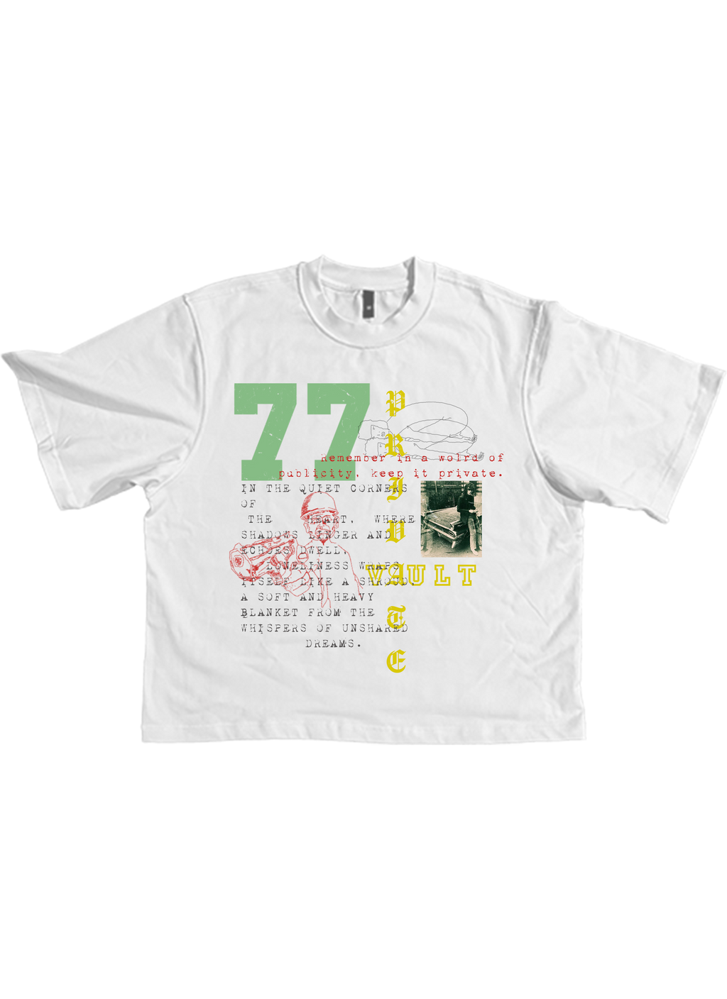 KEEP IT PRIVATE TEE